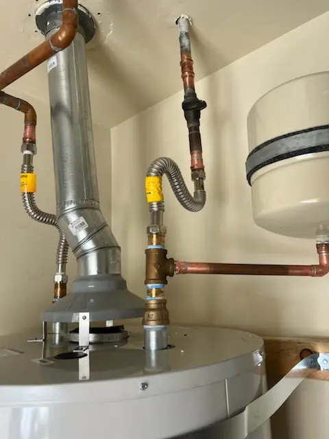 Water heater installation and plumbing repair in West Wayne